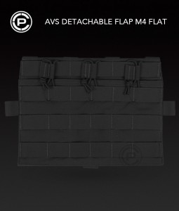 Crye AVS Detachable Flap, M4 Flat